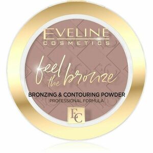 Eveline Cosmetics Feel The Bronze bronzujúci a kontúrovací púder odtieň 01 Milky Way 4 g vyobraziť