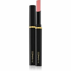 MAC Cosmetics Powder Kiss Velvet Blur Slim Stick matný hydratačný rúž odtieň Peppery Pink 2 g vyobraziť
