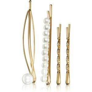 Notino Grace Collection Faux pearl hair pins sponky do vlasov 4 ks vyobraziť