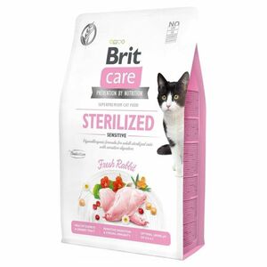 BRIT Care Cat Sterilized Sensitive granule pre sterilizované mačky s citlivým trávením 1 ks, Hmotnosť balenia: 2 kg vyobraziť
