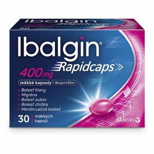 IBALGIN Rapidcaps 400 mg 30 kapsúl vyobraziť