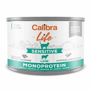 CALIBRA Life Konzerva Sensitive Lamb pre mačky 200 g vyobraziť
