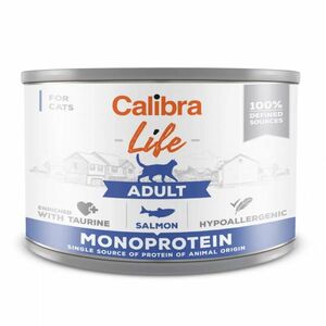 CALIBRA Life Konzerva Adult Salmon pre mačky 200 g vyobraziť