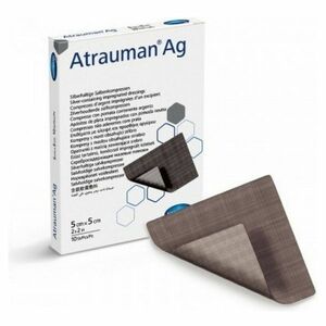 Kompres Atrauman AG sterilné 5x5 cm / 10 ks vyobraziť