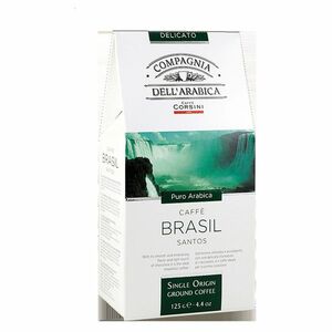 CORSINI Single Brasilie Santos káva mletá 125 g vyobraziť