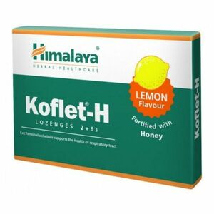 HIMALAYA Koflet-H Lemon 12 pastiliek vyobraziť