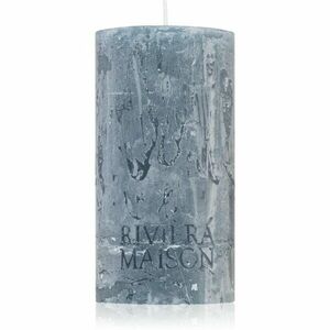 Rivièra Maison Pillar Candle Grey Blue dekoratívna sviečka 7x13 cm vyobraziť