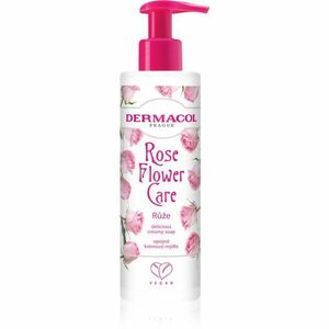 Dermacol Flower Care Rose krémové mydlo na ruky 250 ml vyobraziť