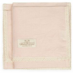 Babymatex Linen deka pre deti Pink 75x100 cm vyobraziť