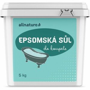 Allnature Epsomská soľ soľ do kúpeľa 5000 g vyobraziť
