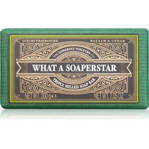 The Somerset Toiletry Co. Distinguished Gentlemen Soap Bar tuhé mydlo pre mužov Balsam & Cedar 200 g vyobraziť