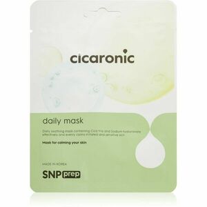 SNP Prep Cicaronic upokojujúca plátienková maska pre suchú a podráždenú pleť 20 ml vyobraziť