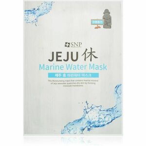 SNP Jeju Marine Water hydratačná plátienková maska s vyhladzujúcim efektom 22 ml vyobraziť