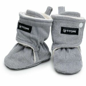 T-TOMI Booties Grey detské capačky 3-6 months Warm vyobraziť