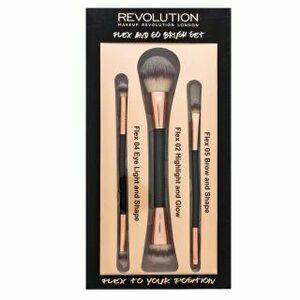 Makeup Revolution Flex & Go Brush Set sada štetcov vyobraziť