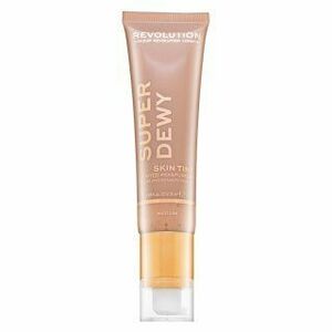 Makeup Revolution Super Dewy Skin Tint Moisturizer - Medium tónujúce a hydratačné emulzie 55 ml vyobraziť