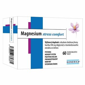 GENERICA Magnesium stress comfort 60 tabliet vyobraziť