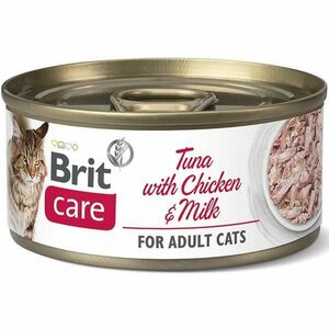 BRIT Care Tuna with Chicken and Milk konzerva pre mačky 70 g vyobraziť