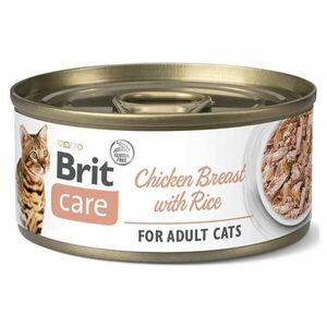 BRIT Care Chicken Breast with Rice konzerva pre mačky 70 g vyobraziť