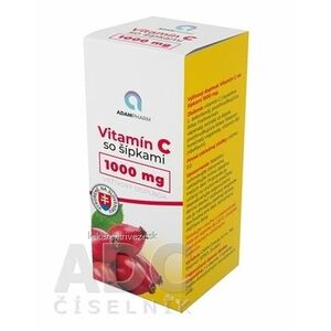 ADAMPharm Vitamín C 1000 mg so šípkami tbl 1x60 ks vyobraziť