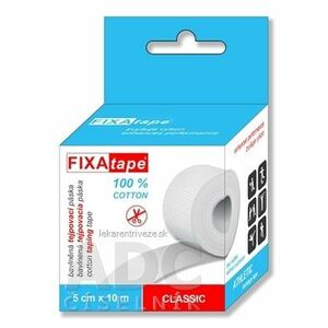 FIXAtape tejpovacia páska CLASSIC ATHLETIC, bavlnená 5cm x 10m, 1x1 ks vyobraziť