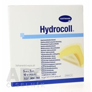 HYDROCOLL kompres hydrokoloidný (5cm x 5cm) 1x10 ks vyobraziť
