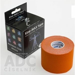 Kine-MAX Classic Kinesiology Tape oranžová tejpovacia páska 5cm x 5m, 1x1 ks vyobraziť