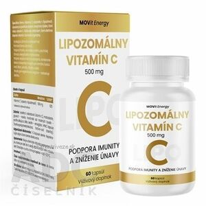 MOVit Lipozomálny vitamín C 500 mg cps 1x60 ks vyobraziť