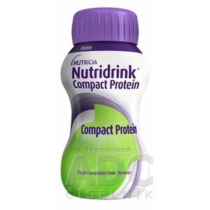 NUTRIDRINK COMPACT PROTEIN s príchuťou chladivej uhorky/limetky 24x125 ml (3000 ml) vyobraziť