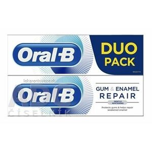 Oral-B GUM&ENAMEL PRO-REPAIR Gentle Whitening DUO zubná pasta 2x75 ml vyobraziť