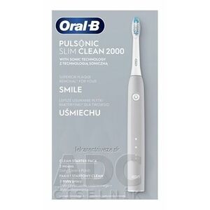 Oral-B PULSONIC SLIM CLEAN 2000 Silver sonická zubná kefka 1x1 ks vyobraziť