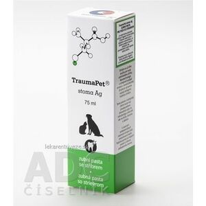 TraumaPet stoma Ag zubná pasta pre zvieratá 1x75 ml vyobraziť