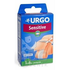 URGO Sensitive Stretch náplasť na citlivú pokožku, 1m x 6cm, 1x1 ks vyobraziť