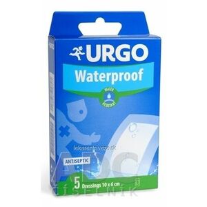 URGO Waterproof vodeodolná náplasť priehľadná, 10x6 cm, 1x5 ks vyobraziť