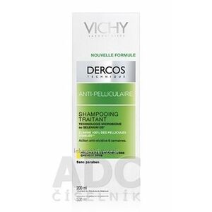 VICHY DERCOS ANTI-PELLICULAIRE Šampón proti suchým lupinám, suché vlasy (M0362900) 1x200 ml vyobraziť