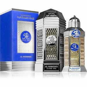 Al Haramain Platinum Oud 50 years parfumovaná voda unisex 100 ml vyobraziť