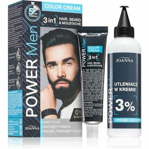 Joanna Power Men farba na vlasy pre mužov odtieň Black vyobraziť