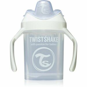 Twistshake Training Cup White tréningový hrnček 230 ml vyobraziť