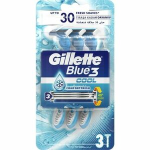 Gillette Blue3 holiaci strojček 3ks vyobraziť