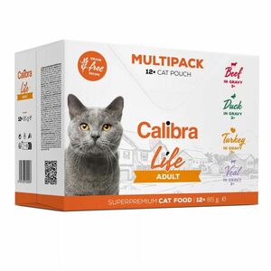 CALIBRA Life kapsa Adult Multipack kapsičky pre mačky 12 x 85 g vyobraziť