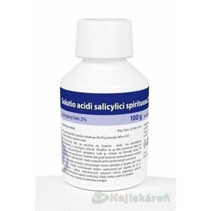 Solutio acidi salicylici spirituosa 2% sol.der.1x100g vyobraziť
