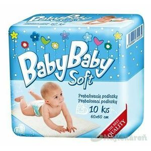 BabyBaby Soft prebaľovacie podložky 60x60cm 10ks vyobraziť