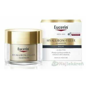 Eucerin HYALURON-FILLER+ELASTICITY nočný krém 50ml, Zľava - 25% vyobraziť
