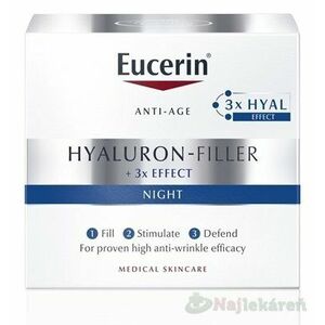 Eucerin Hyaluron-Filler intenzívny vyplňajúci nočný krém proti vráskam 50ml, Zľava - 25% vyobraziť