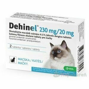 DEHINEL tablety na odčervenie pre mačky 2tbl, Akcia Najlekáreň vyobraziť