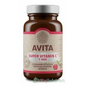 AVITA SUPER VITAMIN C 1000 mg 60ks vyobraziť
