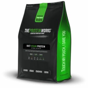 Diet Vegan protein - The Protein Works, príchuť chocolate silk, 500g vyobraziť