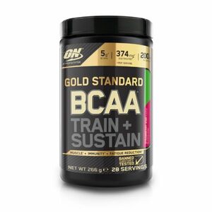 Gold Standard BCAA Train Sustain - Optimum Nutrition, príchuť malina, 266g vyobraziť