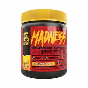 Predtréningový stimulant Mutant Madness 225 g - PVL, príchuť broskyňa mango vyobraziť