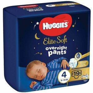 HUGGIES Elite Soft Pants OVN jednorázové plienky veľ. 4, 19 ks vyobraziť